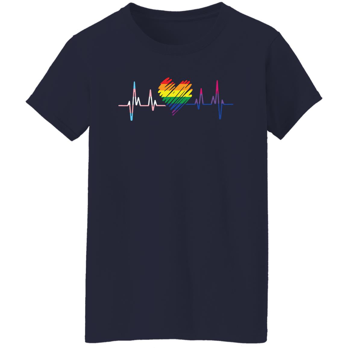 LGBT Pride Heartbeat Shirt & Hoodie