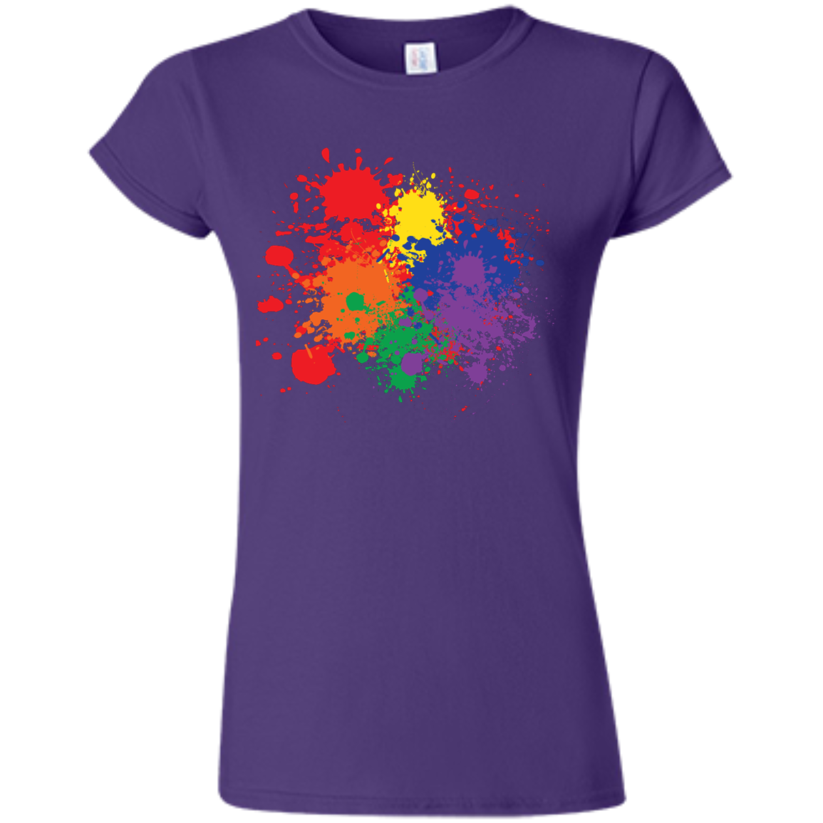 Rainbow Splash - Vibrant Gay Pride