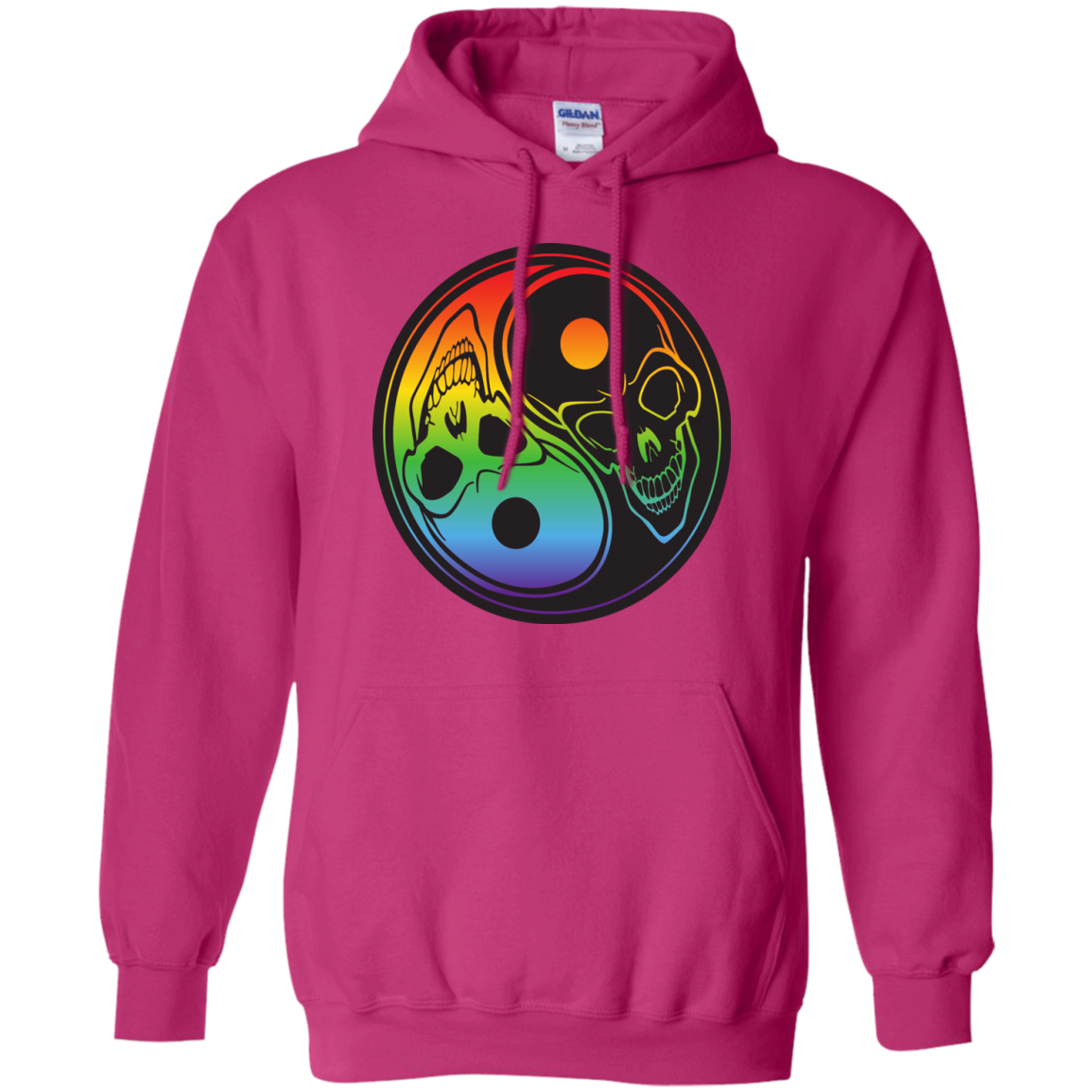 Rainbow Yin yang Halloween Special Shirt