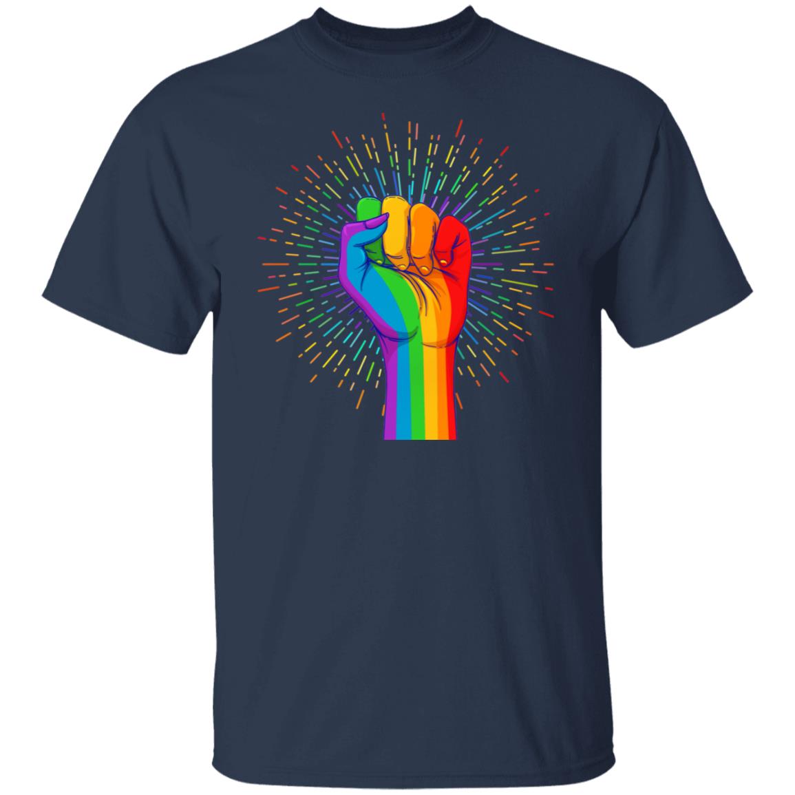 Vibrant Rainbow Pride T shirt & Hoodie