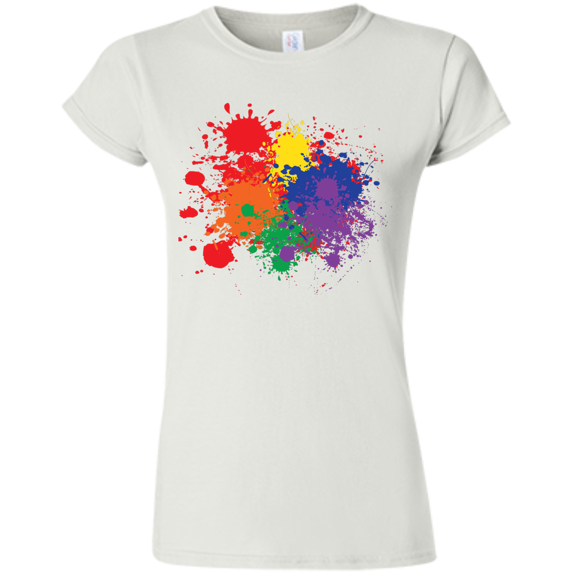 Rainbow Splash - Vibrant Gay Pride