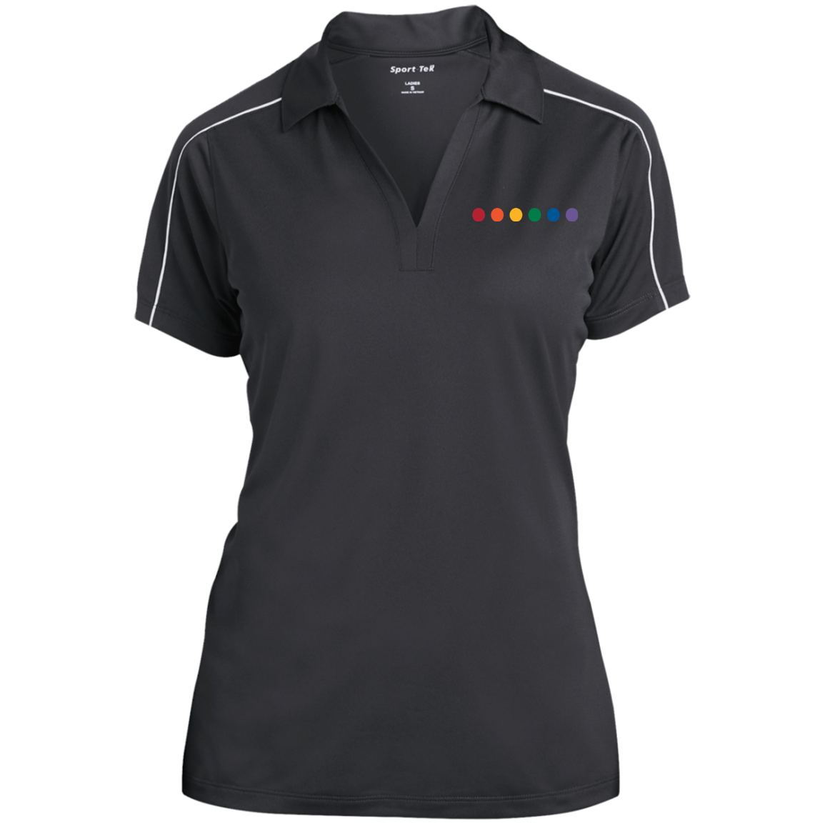 Rainbow Pride Womens Polo