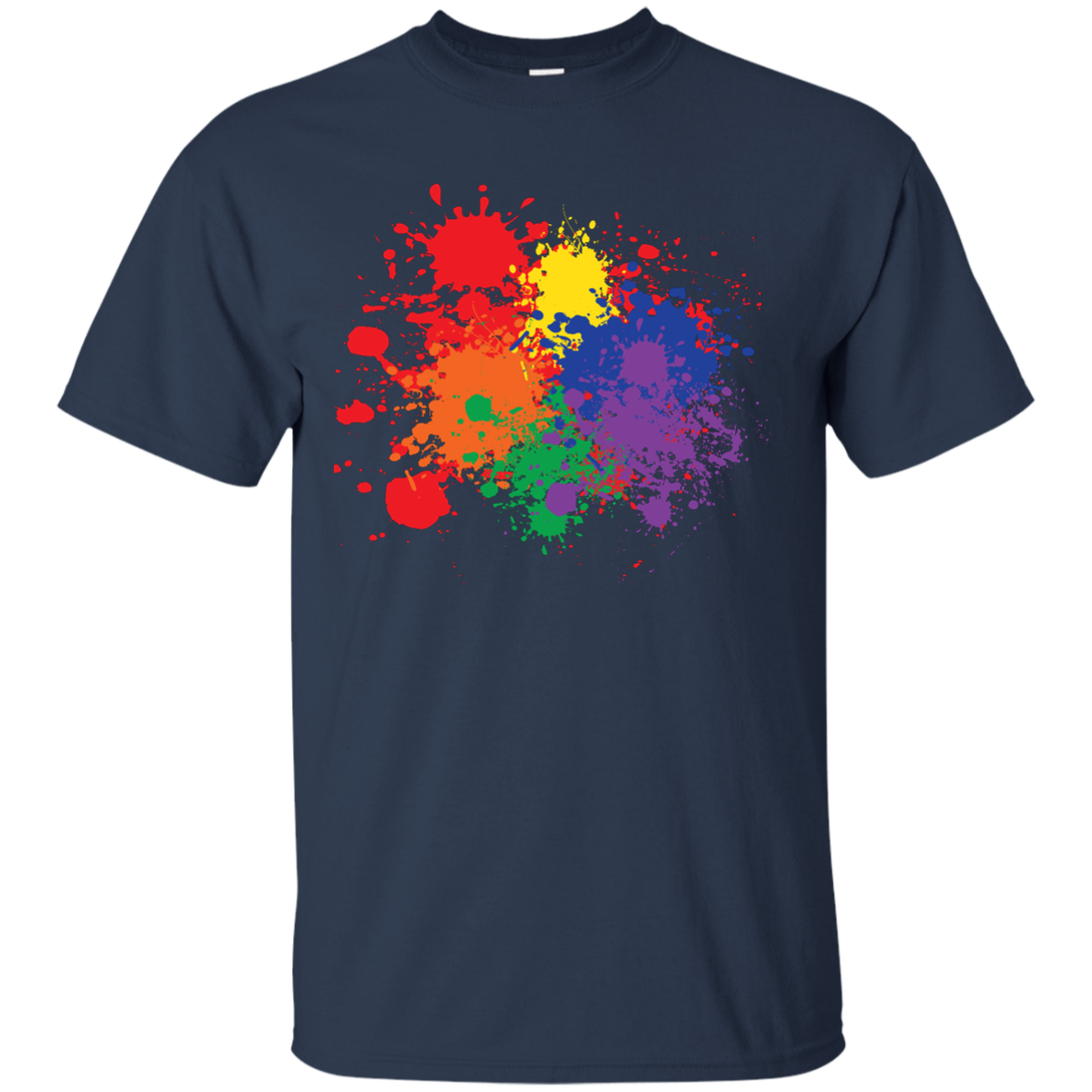 Rainbow Splash - Vibrant Gay Pride