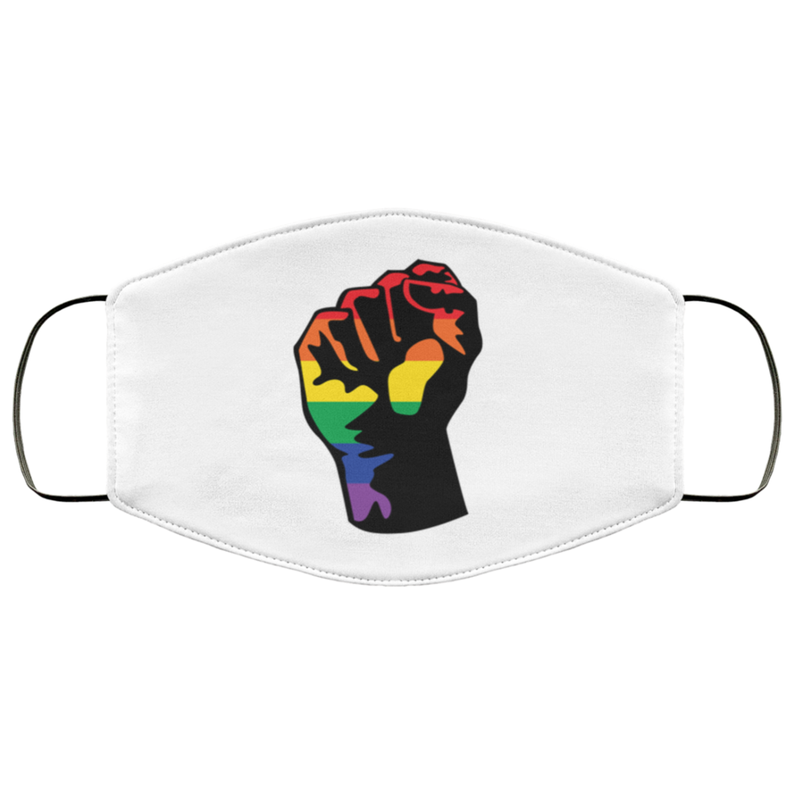 Rainbow Pride Face Mask