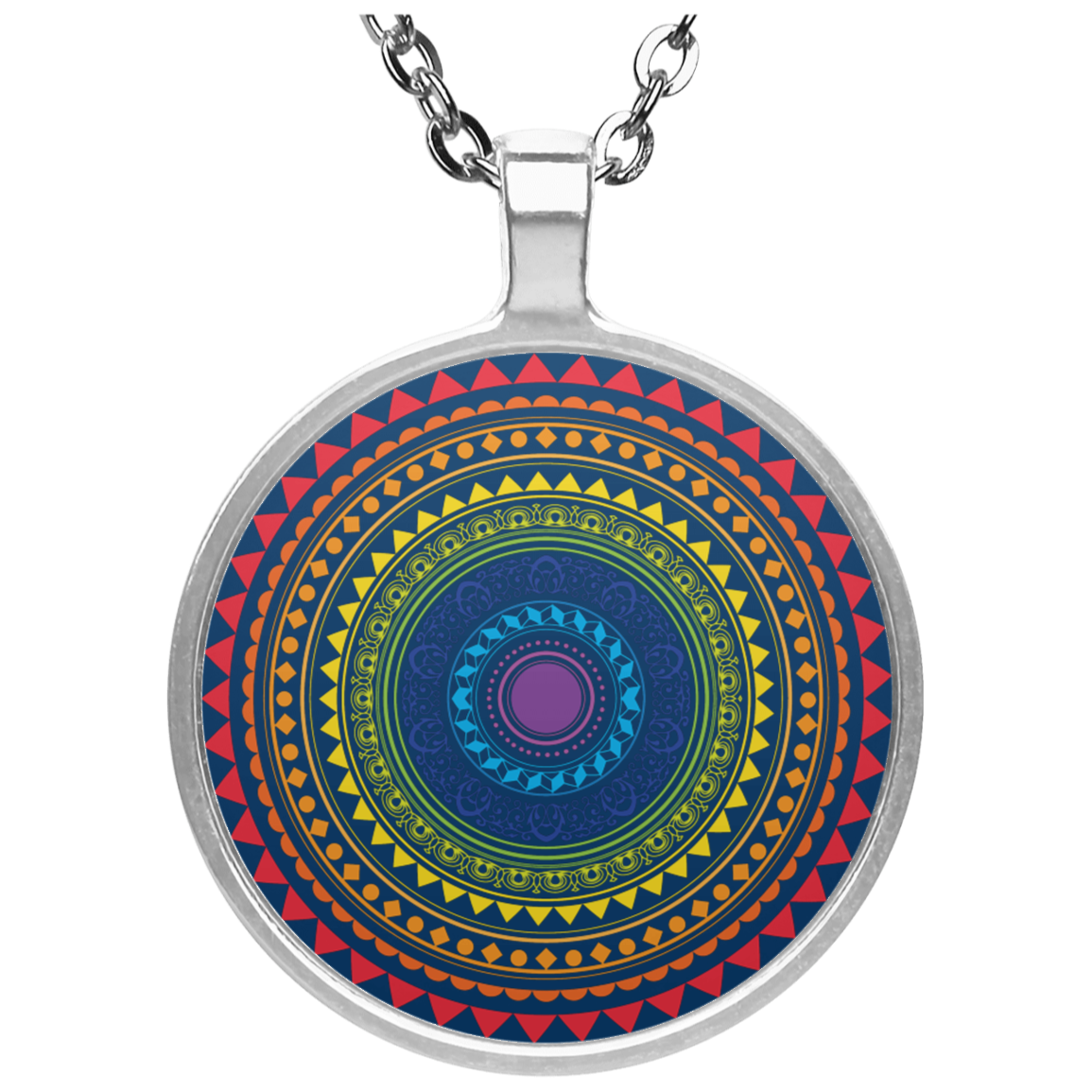 Rainbow Pride Healing Chakra Necklace