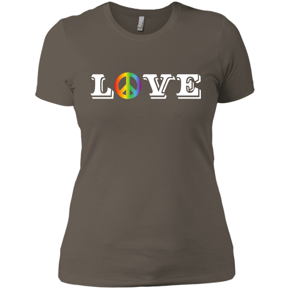 Love Peace Gay Pride Shirt