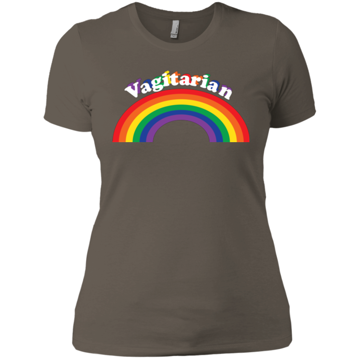 Vagitarian...Funny Gay Pride Shirt