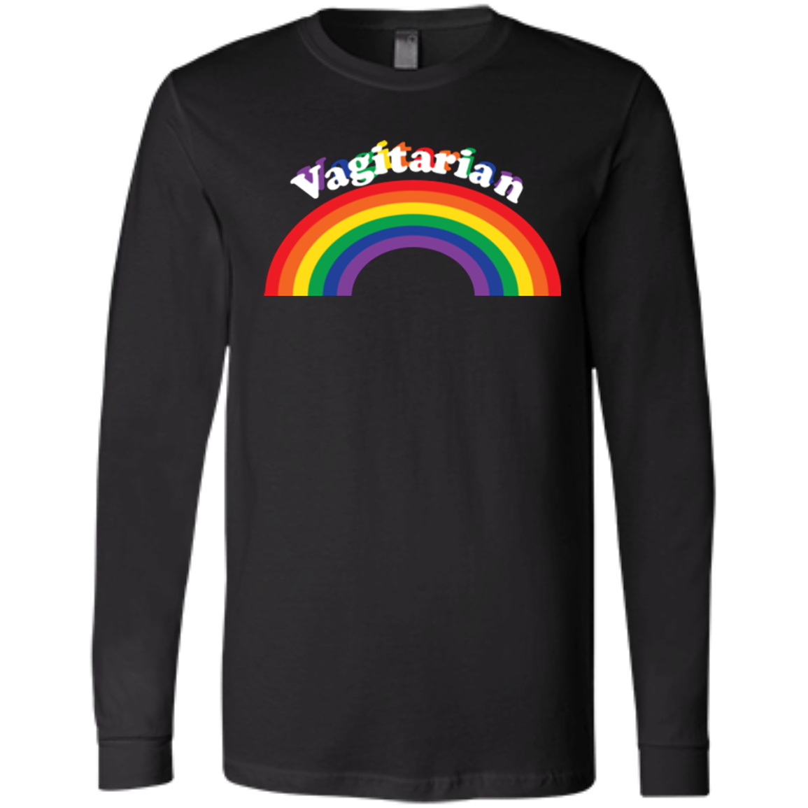 Vagitarian...Funny Gay Pride Shirt