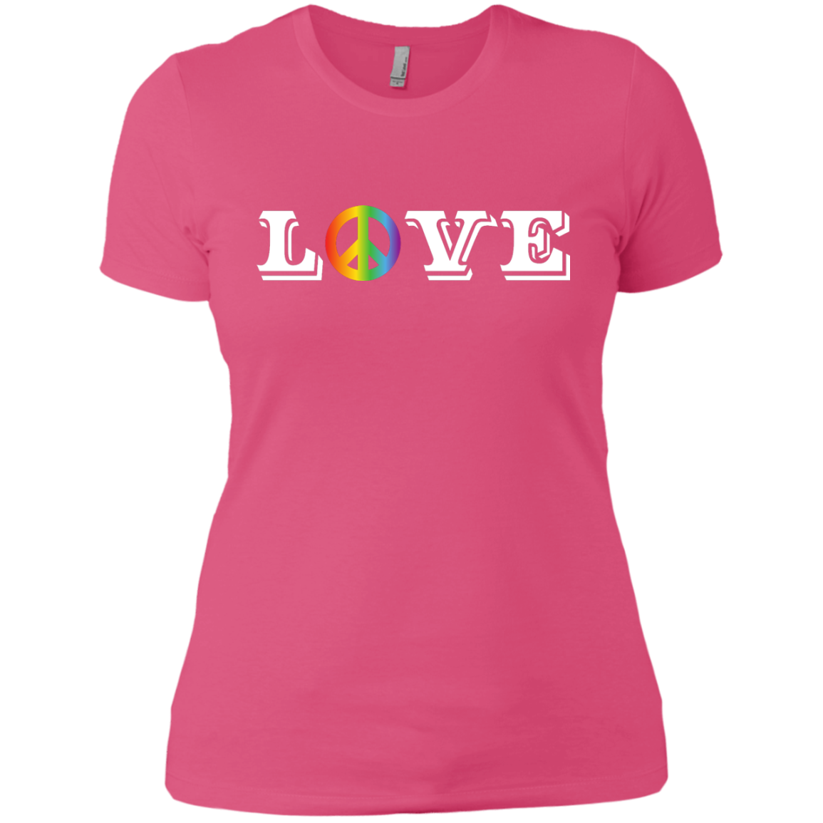 Love Peace Gay Pride Shirt