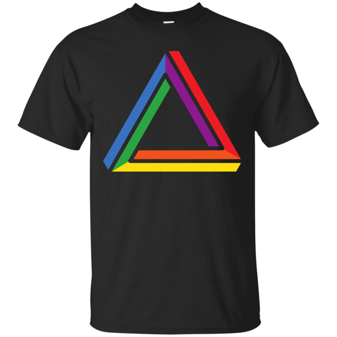 Funky Gay Pride Black Shirt