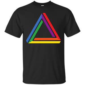 Funky Gay Pride Black Shirt