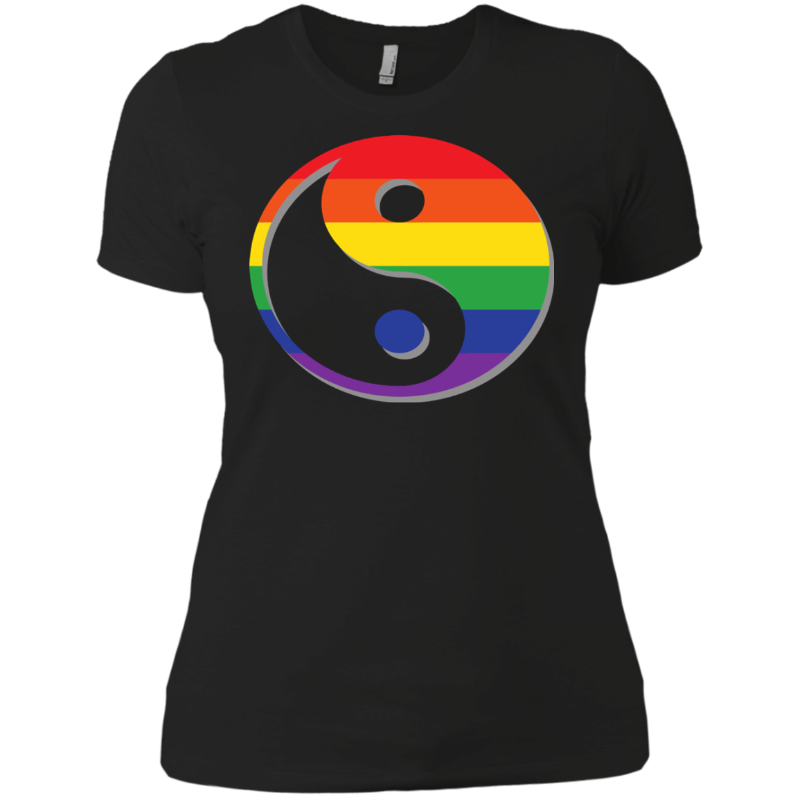 Gay Pride Yin Yang Shirt & Hoodie