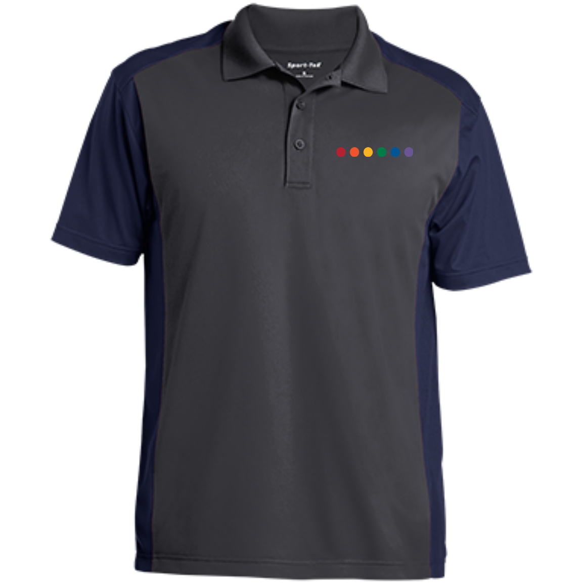 Meaningful Rainbow Pride Mens Polo