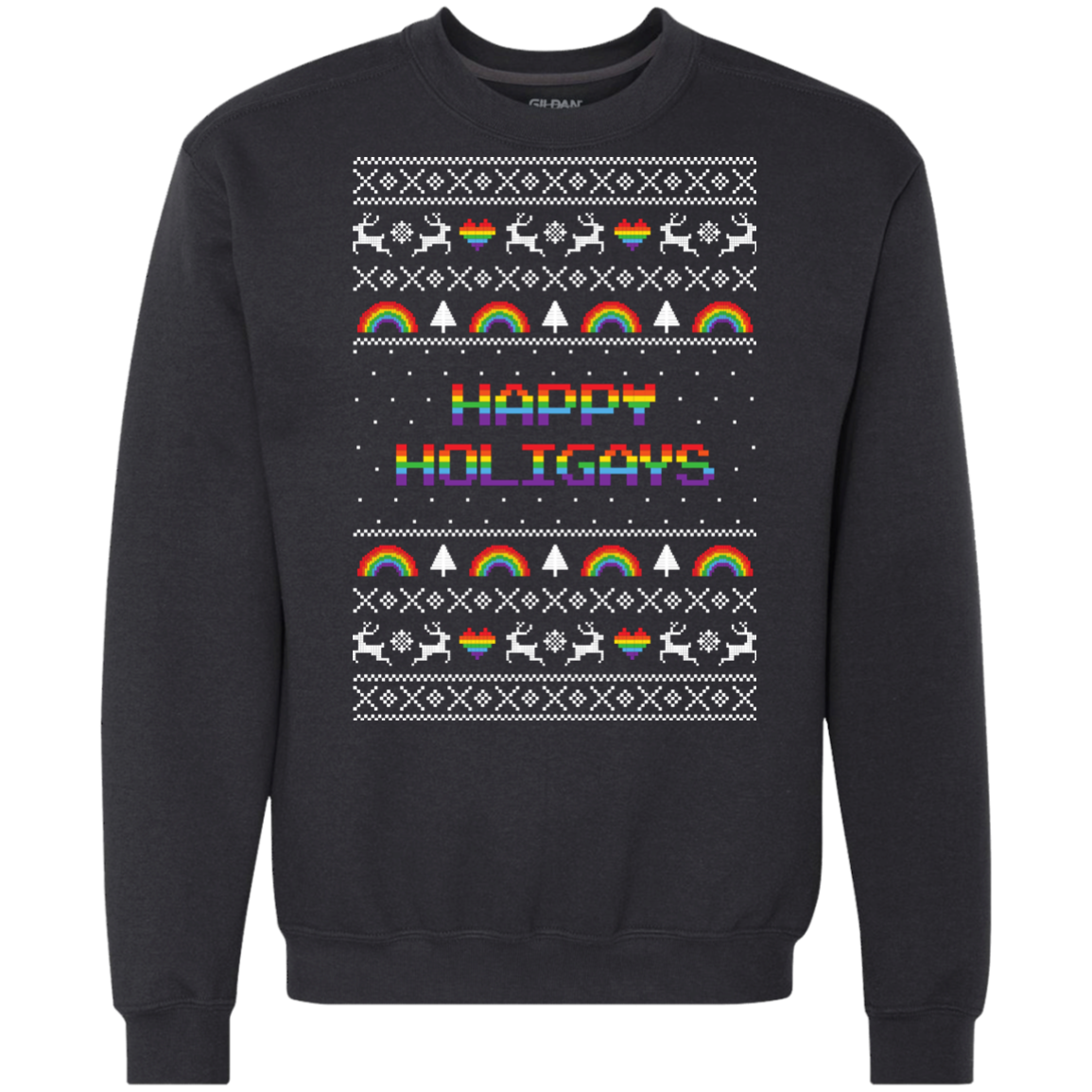 Happy Holigays Ugly Christmas Sweater