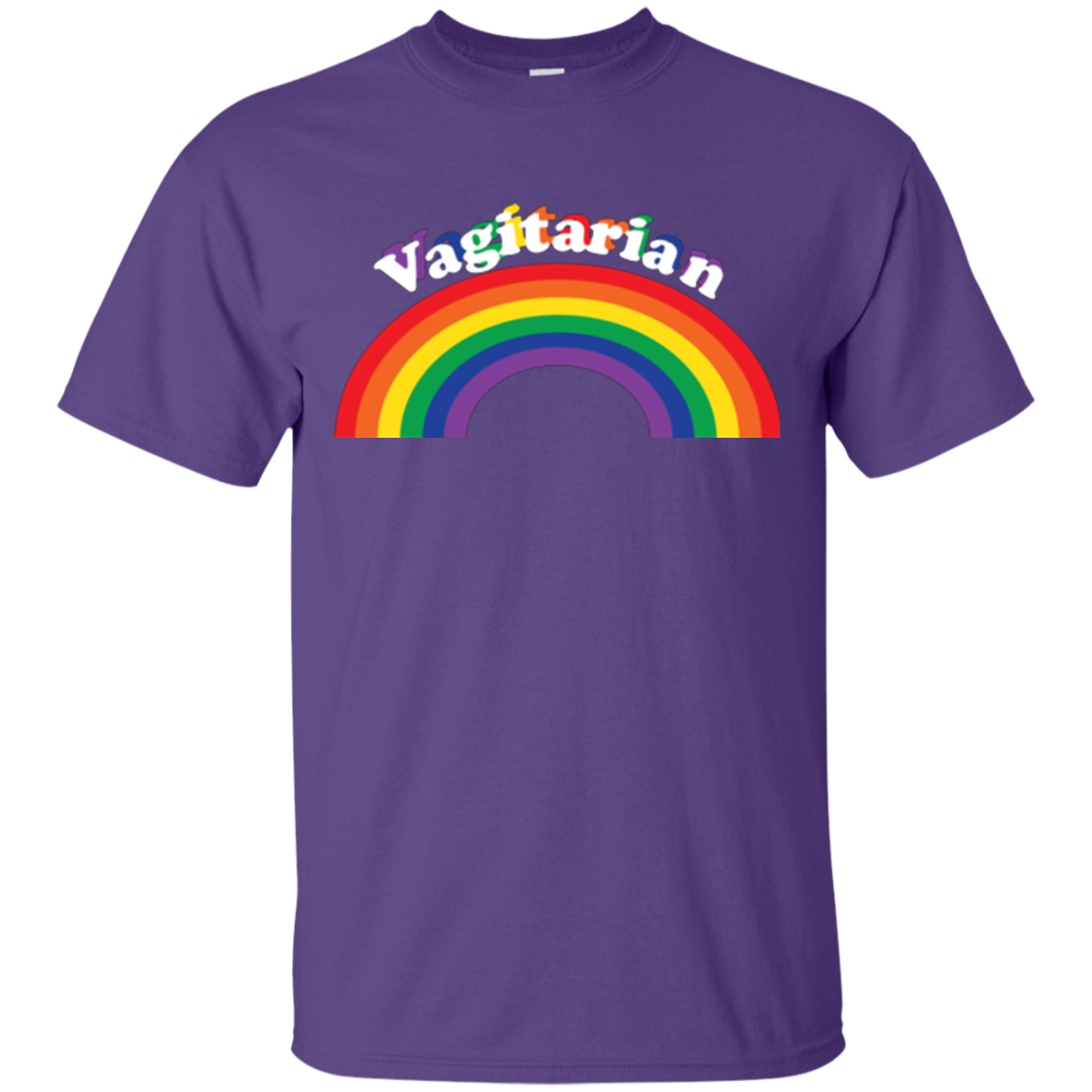 Vagitarian...Funny Gay Pride Shirt