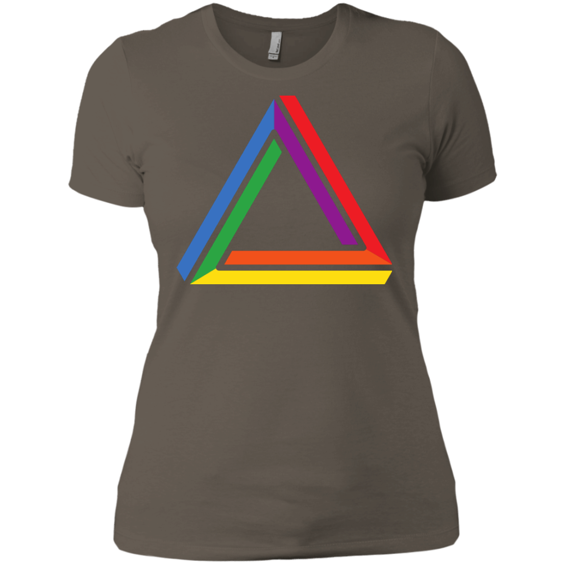 Funky Gay Pride Shirt Rainbow Triangle Gay Pride Tshirt