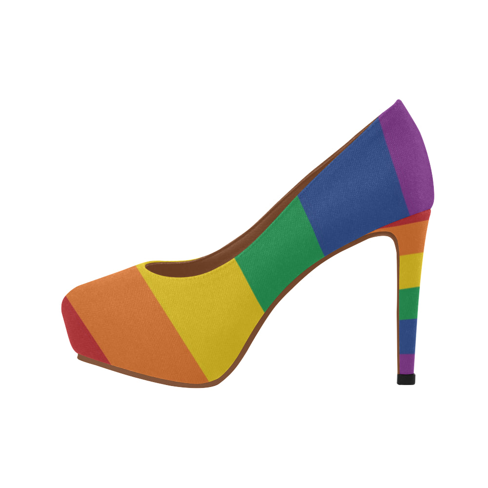 Rainbow Pride Women's High Heels