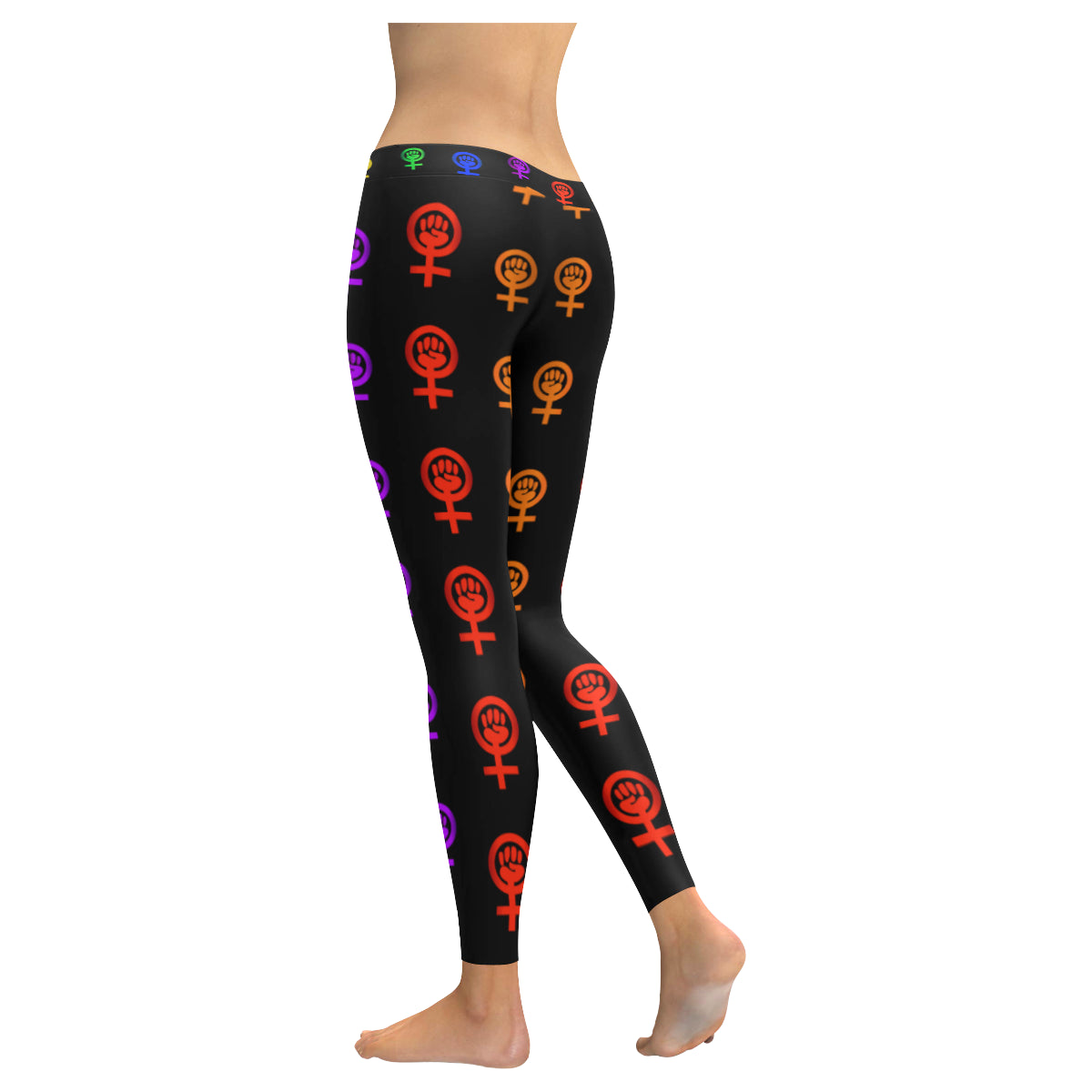 LGBT Symbol All Over Print Legging (Color)