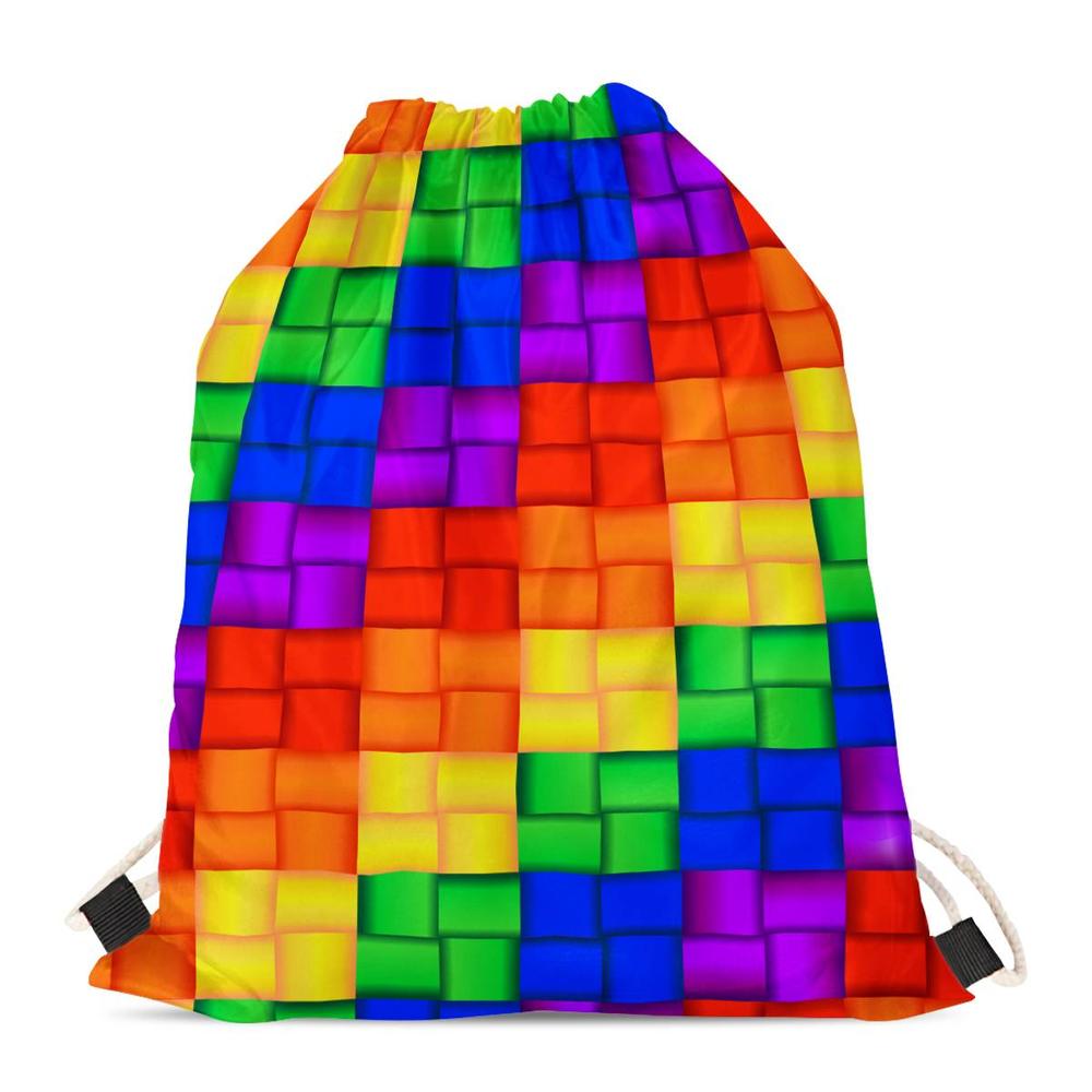 Rainbow Pride Drawstring Bag