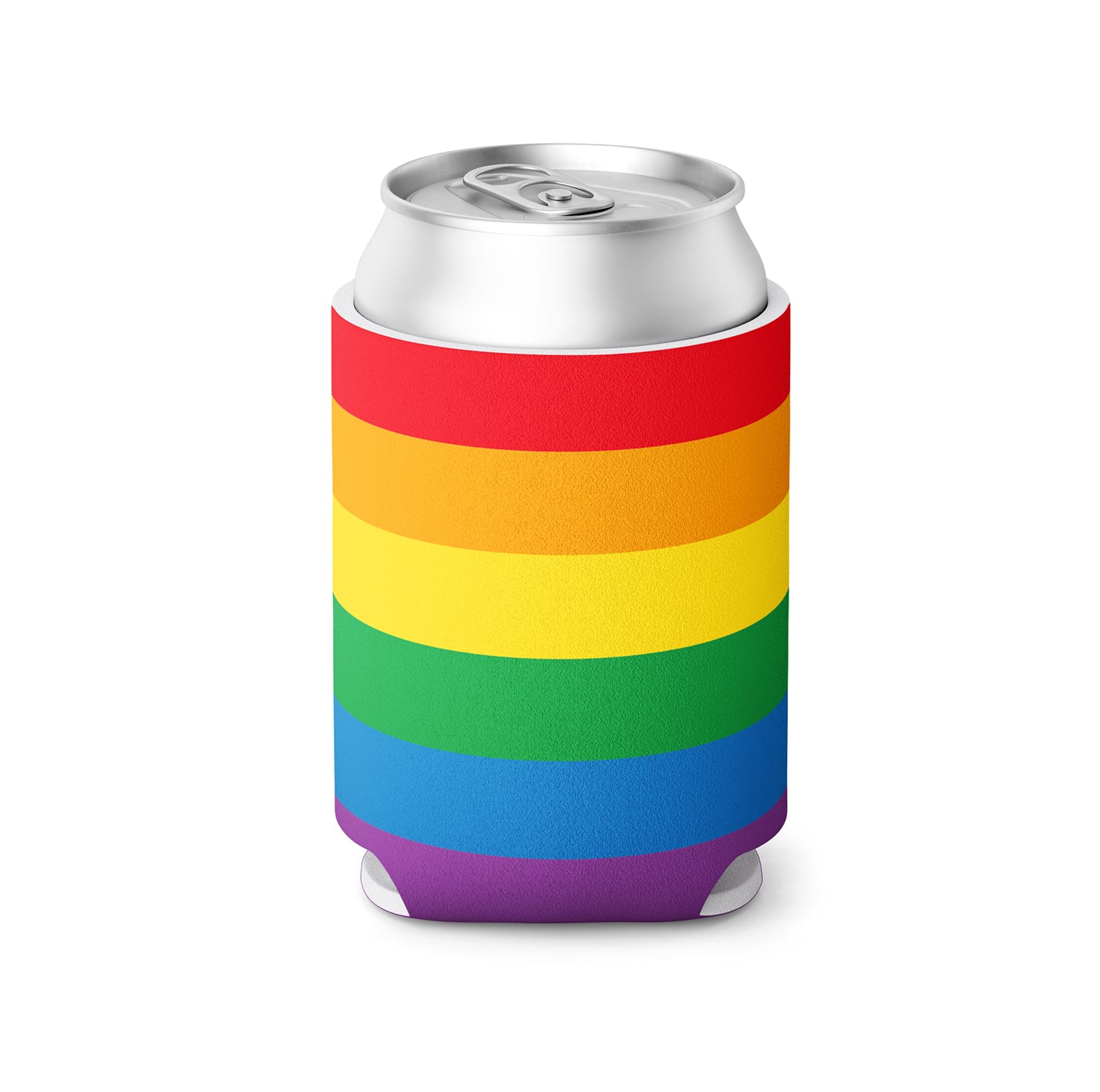 Rainbow Pride Can Cooler