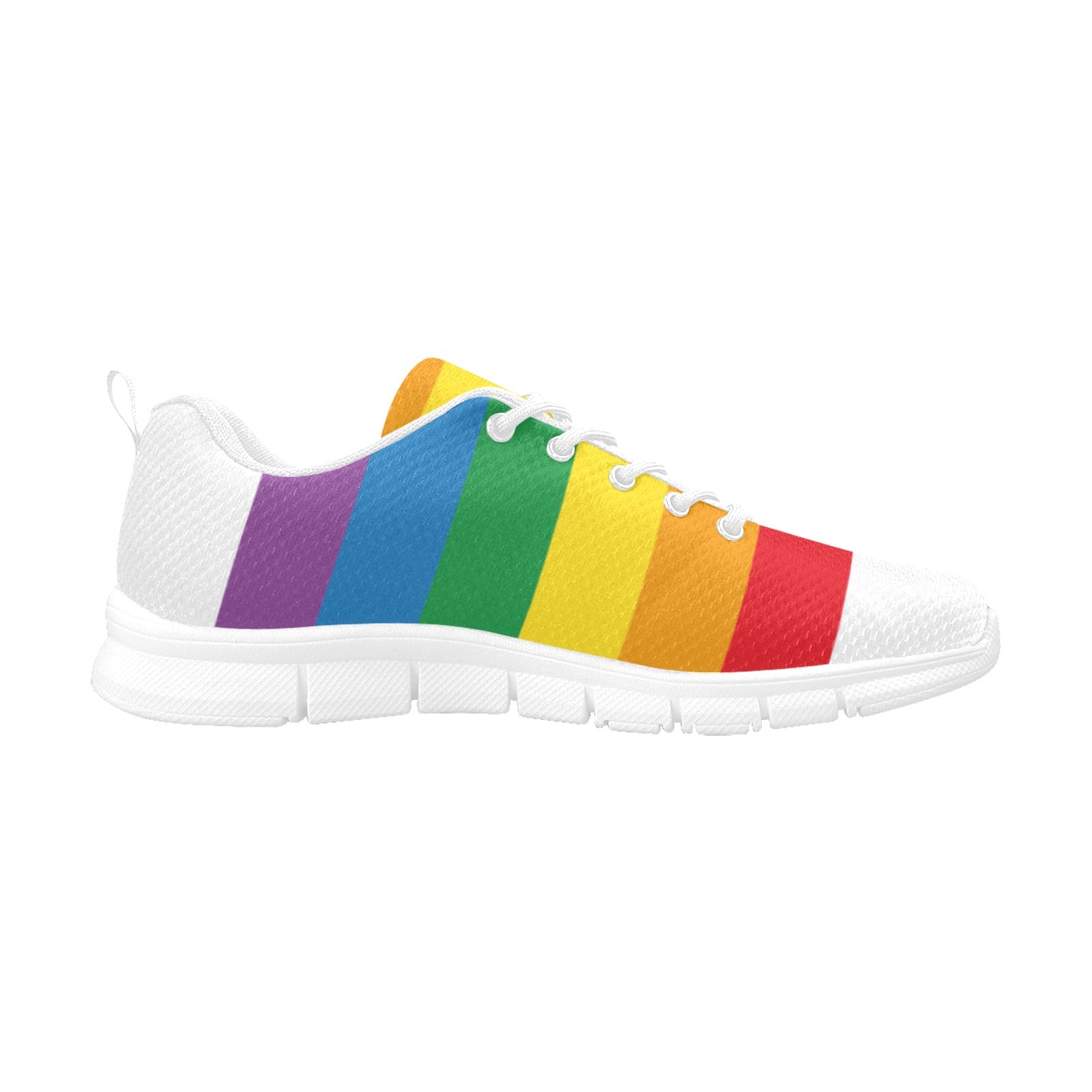 Rainbow flag SHOES Men's Breathable Running Shoes (Model 055)