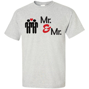 Gay Pride Apparel Mr & Mr Gay Couple T Shirt