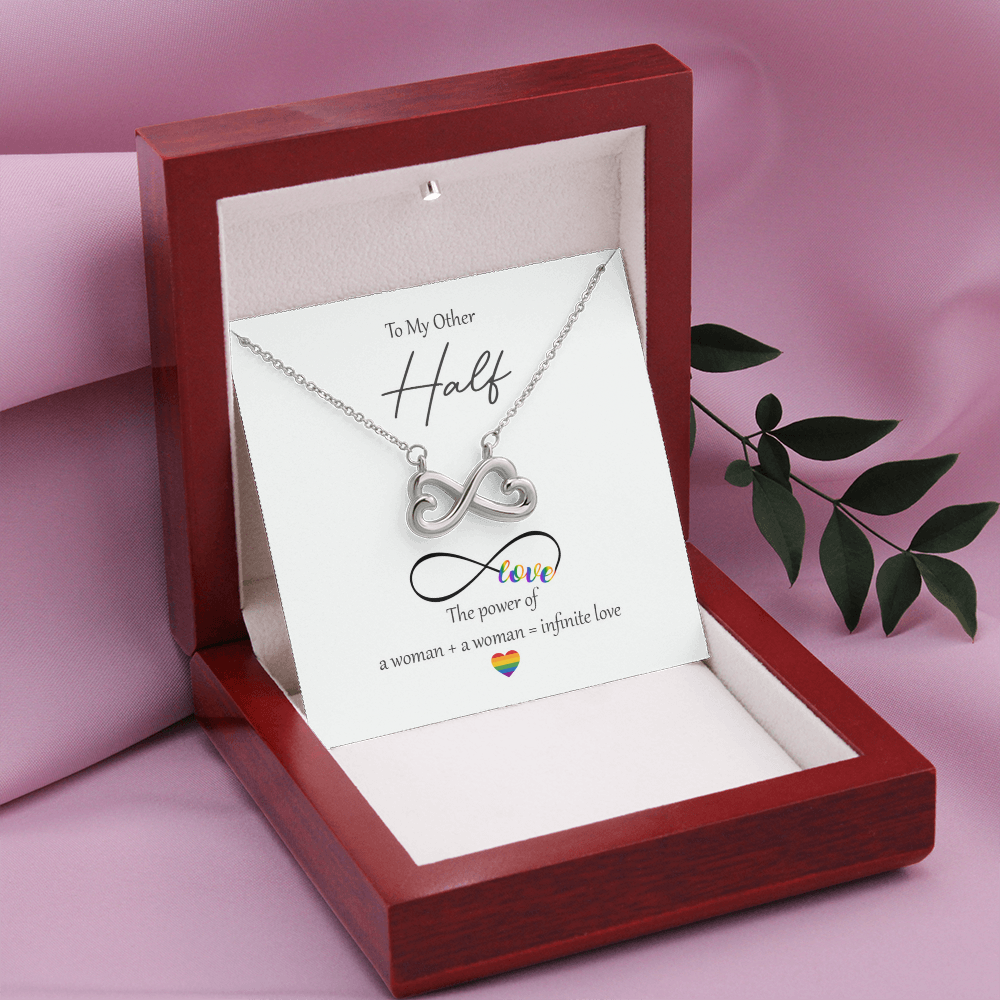 Infinity Love Necklace for Everlasting Love