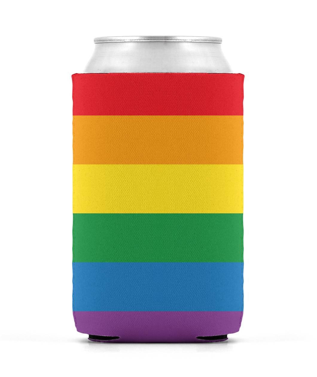 Rainbow Flag Can Cooler