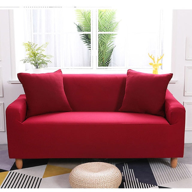 Sofa Cover for Living Room Elasticity Non-slip Couch Slipcover Universal Spandex Case for Stretch Sofa Cover