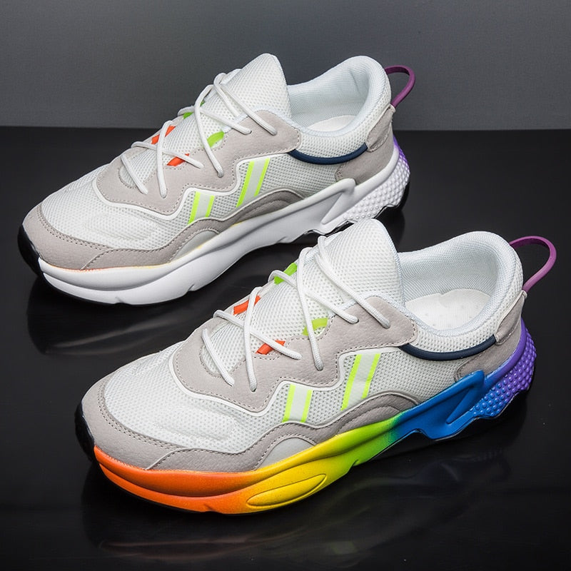 Rainbow Trendy Sneakers