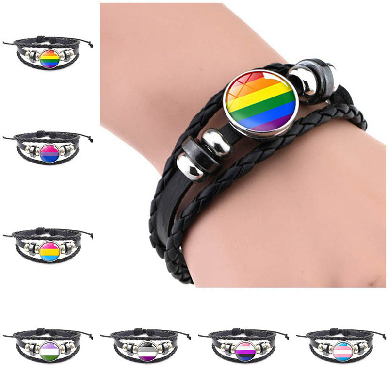 Rainbow Pride Month Special Wristband Bracelet