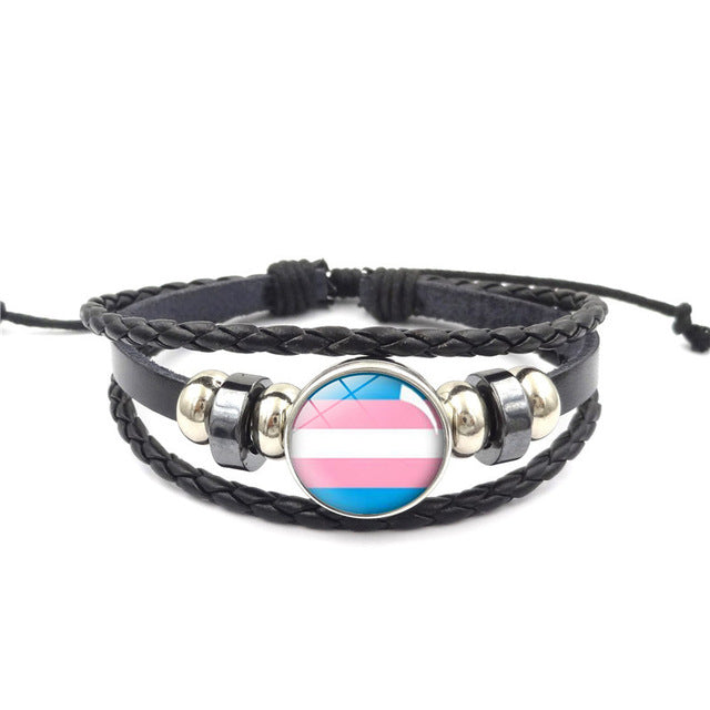 Rainbow Pride Month Special Wristband Bracelet