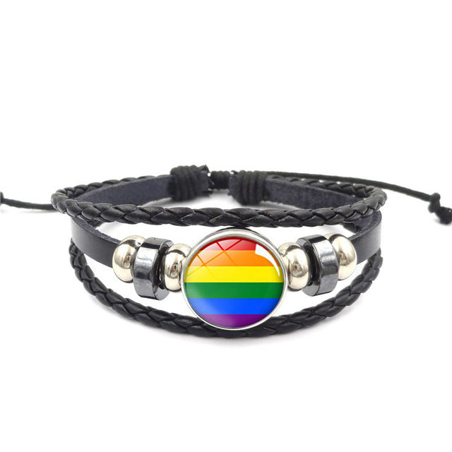 Rainbow Pride Month Special Wristband Bracelet