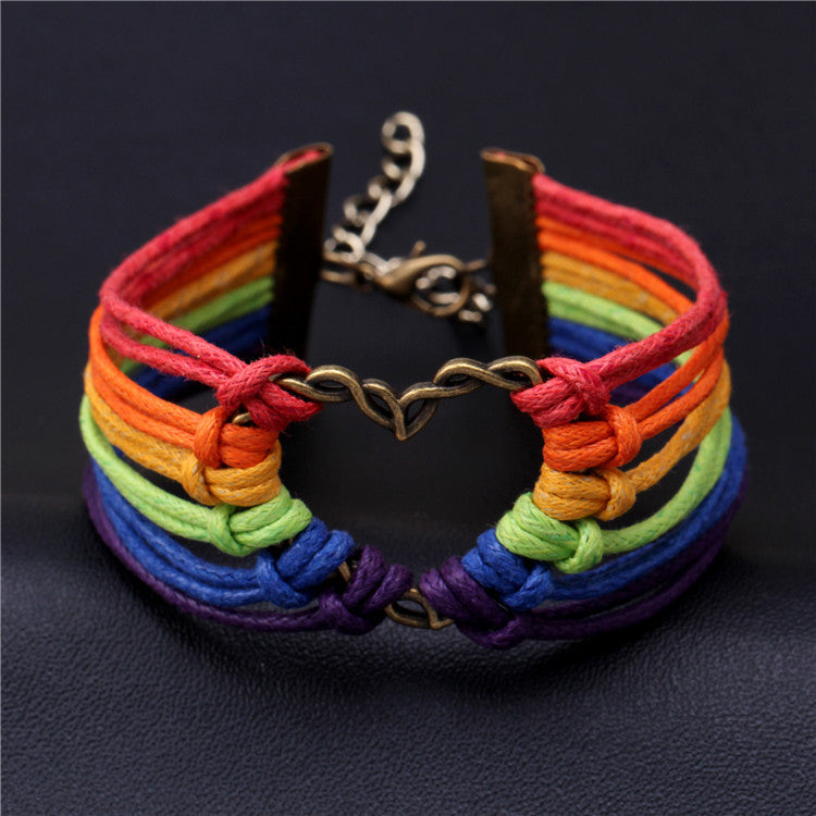 Rainbow Gay Pride Bracelet